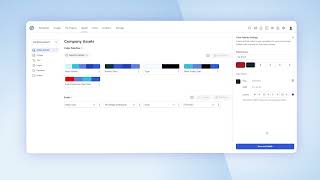 How to Set up Company Colors & Fonts in We Brand