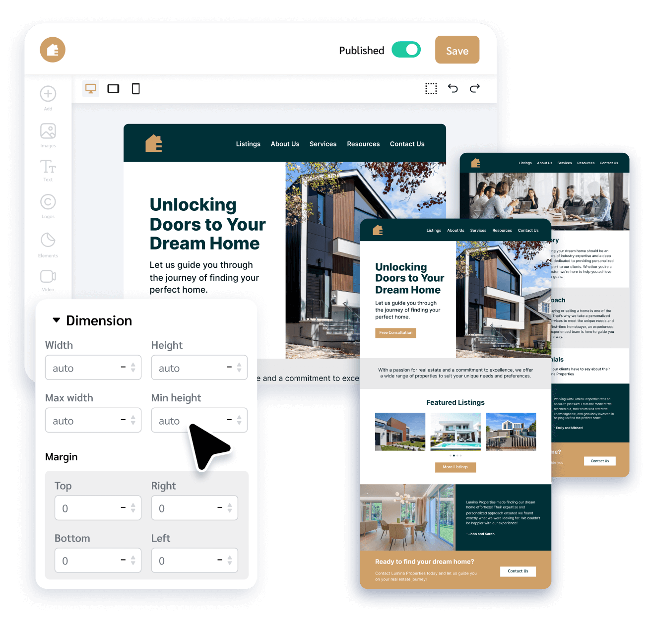 Create stunning web pages