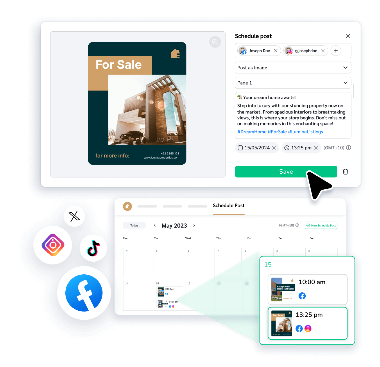Social media integration