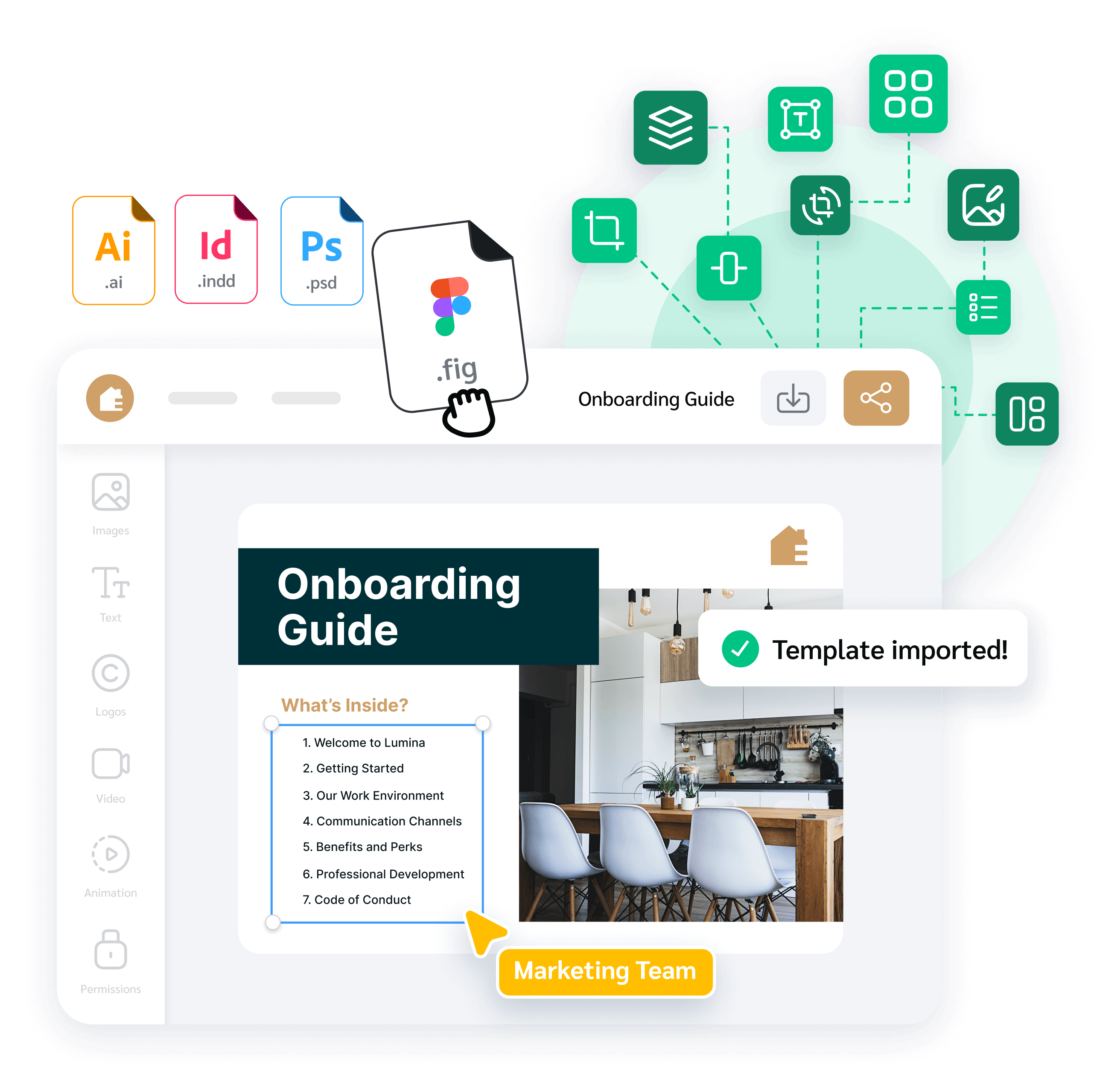 Editing design files