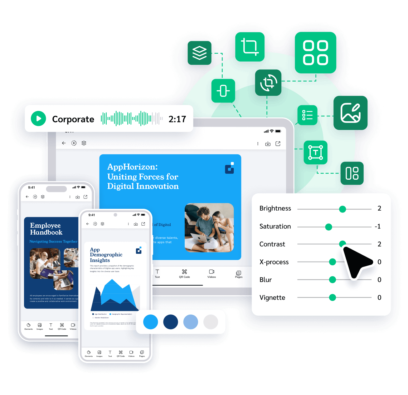 Edit from anywhere, any device