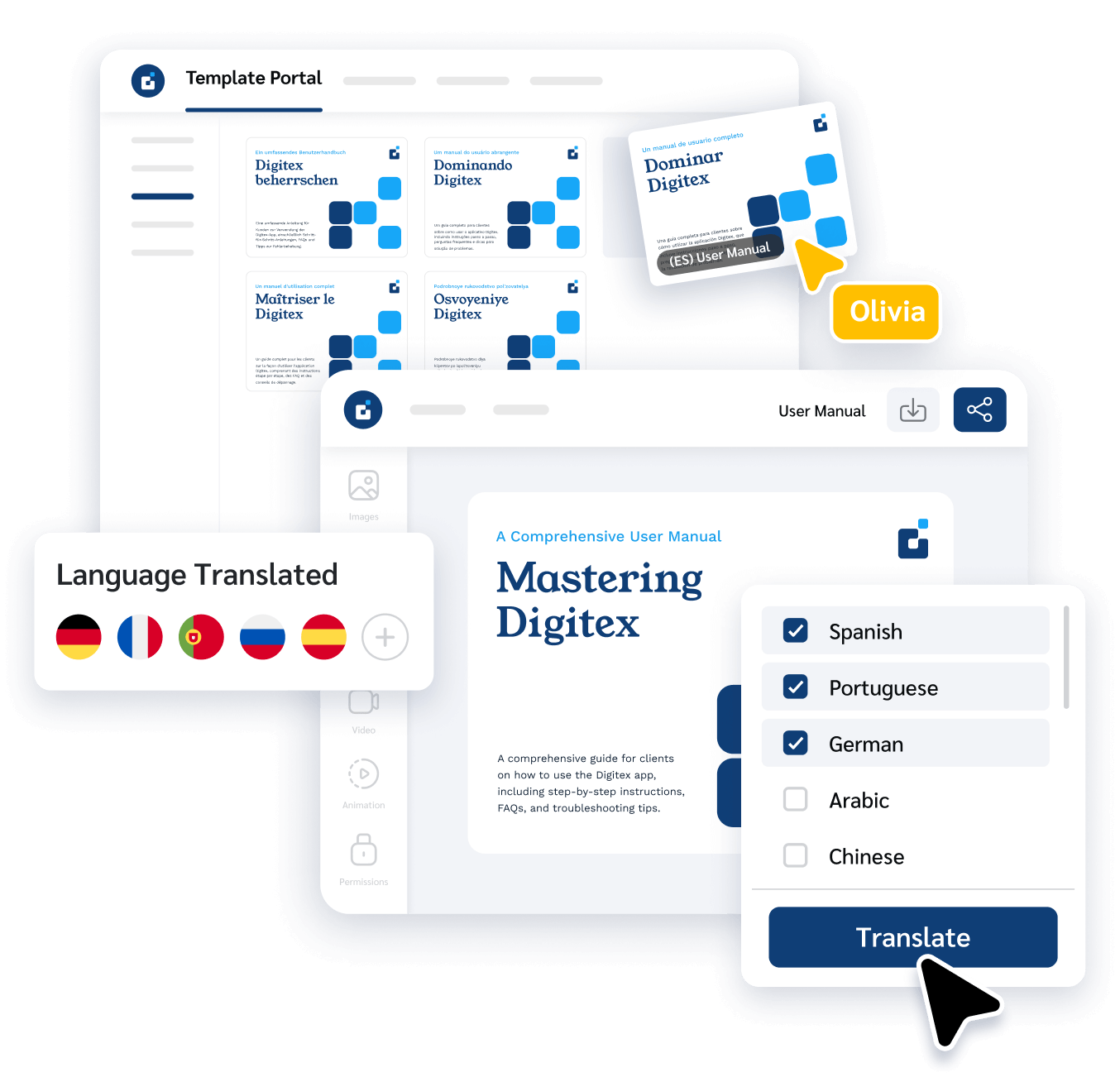 Centralized translations